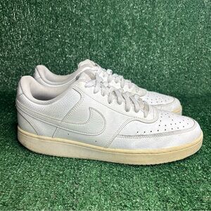 Nike Mens Court Vision Low CD5463-100 White Casual Shoes Sneakers Size 12